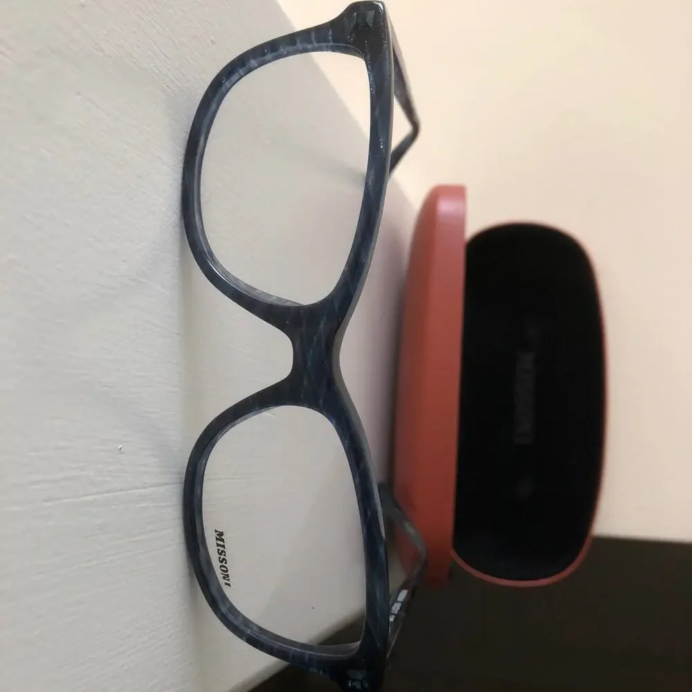 New Missoni Frames Eyeglasses Blue 52/17